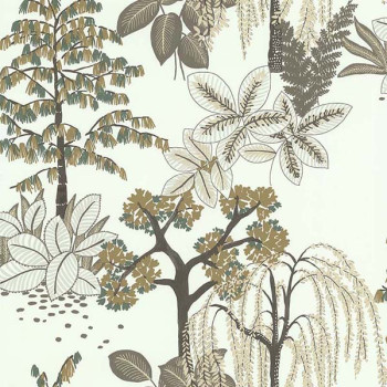 Papel de Parede Folhas e Flores - Fragrance - 11191302 - Vinílco – TNT