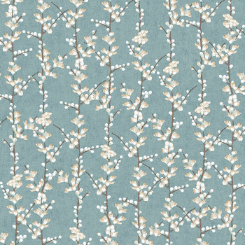 Papel de Parede Folhas e Flores - Hana - 1904-1 - Vinílico