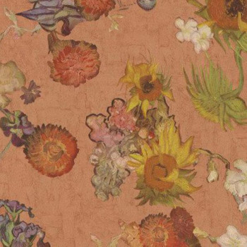 Papel de Parede Folhas e Flores - Van Gogh 3 - 221514 - Vinilíco