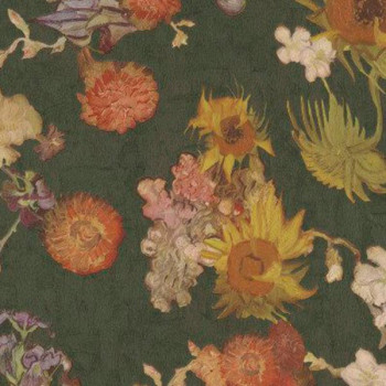 Papel de Parede Folhas e Flores - Van Gogh 3 - 221515 - Vinilíco