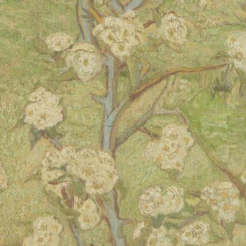 Papel de Parede Folhas e Flores - Van Gogh 3 - 221521 - Vinilíco