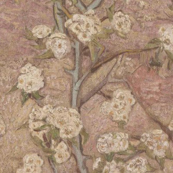 Papel de Parede Folhas e Flores - Van Gogh 3 - 221524 - Vinilíco