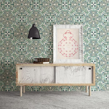 Papel de Parede Azulejo - Style - 2540-24044 - TNT/Vinilíco