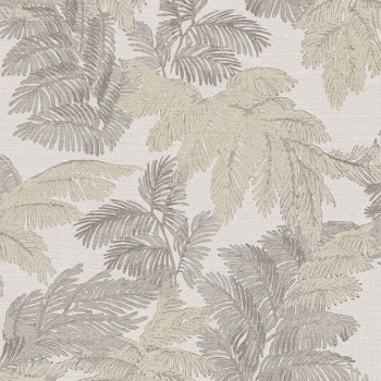 Papel de Parede Folhas e Flores - Thema - 28817 - Lavável, TNT, Texturizado 