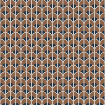 Papel de Parede Geométrico - Thema - 28869 - Lavável, TNT, Texturizado 
