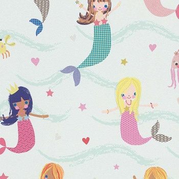 Papel de Parede Sereia - Boys & Girls 6 - 305691 - TNT