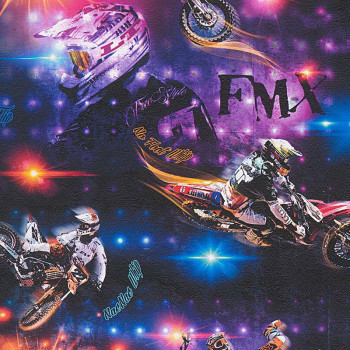 Papel de Parede Motocross - Boys & Girls 6 - 306561 - TNT