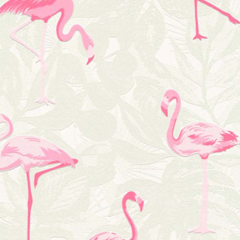 Papel de Parede Flamingo - Boys & Girls 6 - 359801 - TNT