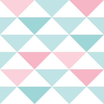 Papel de Parede Geométrico - Brincar - 3600 - Vinilíco