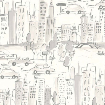 Papel de Parede Cidade - Boys & Girls 6 - 367533 - TNT