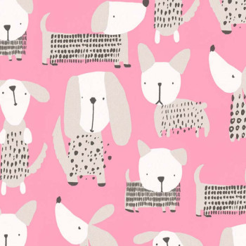 Papel de Parede Cachorro - Boys & Girls 6 - 367552 - TNT