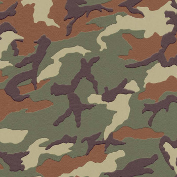 Papel de Parede Camuflagem - Boys & Girls 6 - 369406 - TNT