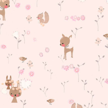 Papel de Parede Animal - Boys & Girls 6 - 369883 - TNT