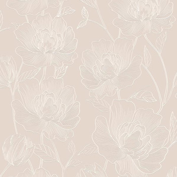 Papel de Parede Folhas e Flores - Atemporal - 3802 - Vinilizado