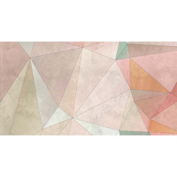 Papel de Parede Painel Geométrico - The Wall - 382861 - Vinílico