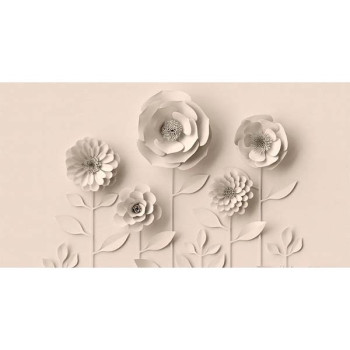 Papel de Parede Painel Folhas e Flores - The Wall - 382931 - Vinílico