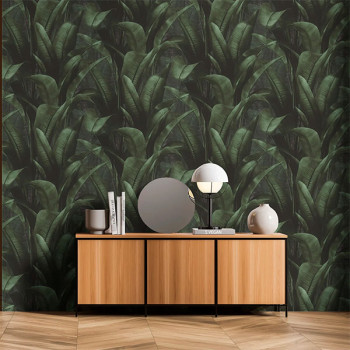 Papel de Parede Folhas e Flores - Allegretto - 416237 - Vinílico