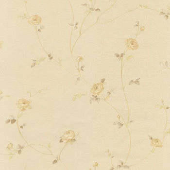 Papel de Parede Folhas e Flores  - Tesori Italiani - 45041 - TNT - Vinilíco