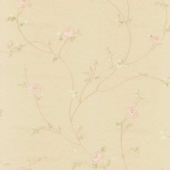 Papel de Parede Folhas e Flores  - Tesori Italiani - 45042 - TNT - Vinilíco