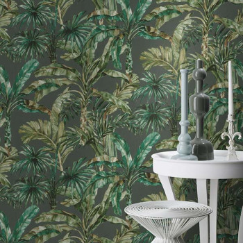Papel de Parede Folhas e Flores - Barbara Home Collection III - 485271 - Vinílico