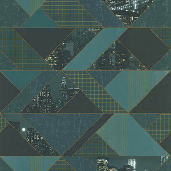 Papel de Parede Geométrico - Park Avenue - 51192604 - TNT/Vinilíco