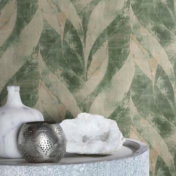 Papel de Parede Folhas e Flores - Concrete - 520057 - Vinilíco