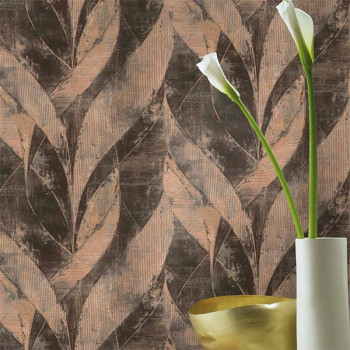 Papel de Parede Folhas e Flores - Concrete - 520071 - Vinilíco
