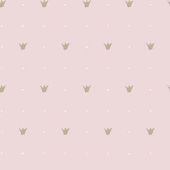 Papel de Parede Coroa - Babylandia - 5410 - Vinilizado