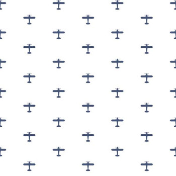 Papel de Parede Aviões - Babylandia - 5422 - Vinilizado