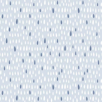 Papel de Parede Chuva - Babylandia - 5446 - Vinilizado