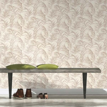 Papel de Parede Folhas e Flores - Barbara Home Collection III - 560862 - Vinílico