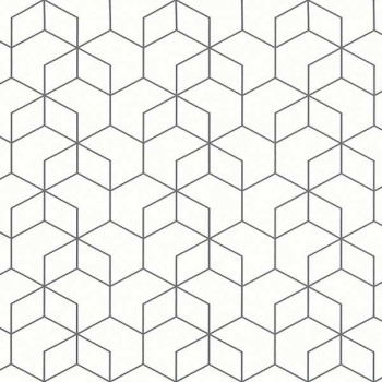 Papel de Parede Geométrico - Ella - 6743_40 - TNT Espandido