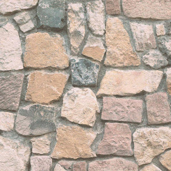 Papel de Parede Pedras e Canjiquinha - Attractive 2 - 692412 - Vinilíco