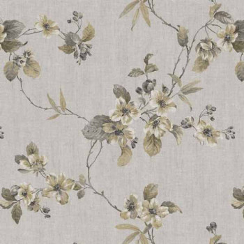 Papel de Parede Folhas e Flores - Blooming Garden - 7803 - TNT - Vinilíco