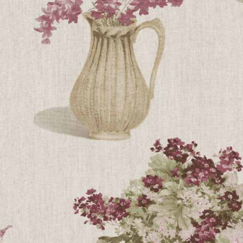 Papel de Parede Folhas e Flores - Blooming Garden - 7813 - TNT - Vinilíco