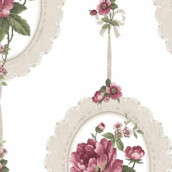 Papel de Parede Folhas e Flores - Blooming Garden - 7818 - TNT - Vinilíco