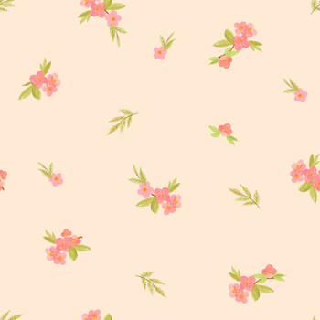 Papel de Parede Folhas e Flores - Bosque da Imaginação - 81017 - Vinílico