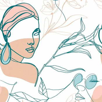 Papel de Parede Painel - Kylie - 81609P - Lavável, TNT, Texturizado, Vinílico