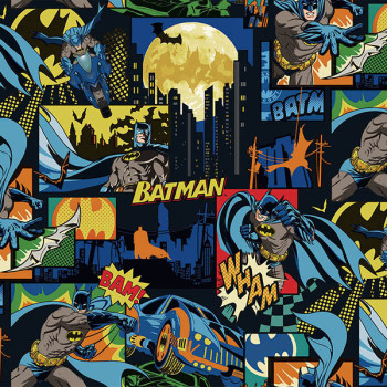 Papel de Parede Batman - Ada Kids - 8917-1 - TNT/Vinilíco