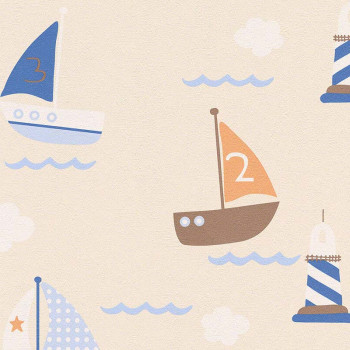 Papel de Parede Barco - Boys & Girls 6 - 935548 - TNT