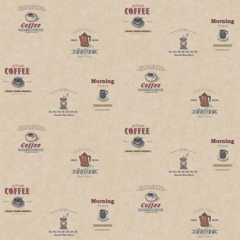 Papel de Parede Kitchen Recipes - G12242 - VINILÍCO - LAVÁVEL