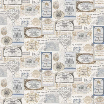 Papel de Parede Kitchen Recipes - G12283 - VINILÍCO - LAVÁVEL