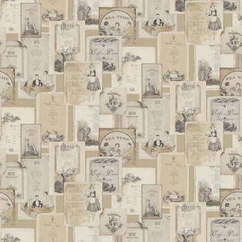 Papel de Parede Kitchen Recipes - G12285 - VINILÍCO - LAVÁVEL