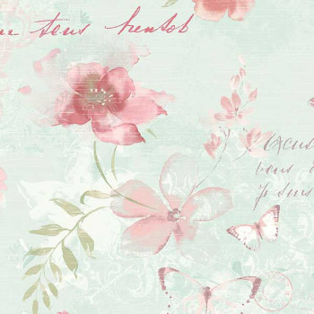  Papel de Parede  Abby Rose 3 AB42430 - VINÍLICO LAVÁVEL 