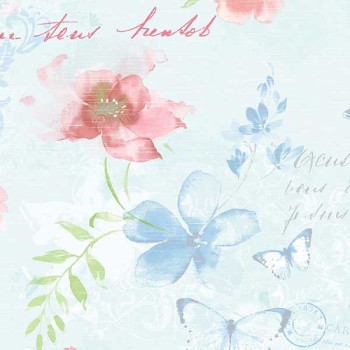  Papel de Parede  Abby Rose 3 AB42433 - VINÍLICO LAVÁVEL 