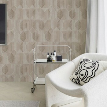 Papel de Parede Geométrico - Avalon 2 - AVA229 - Vinílico