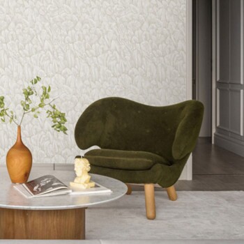 Papel de Parede Folhas e Flores - Avalon 2 - AVA247 - Vinílico