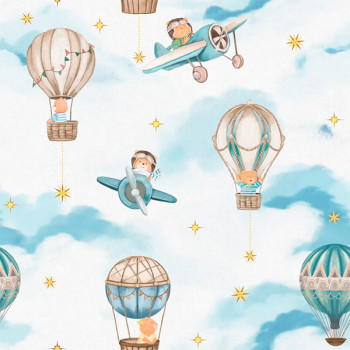 Papel de Parede Infantil - Bambine - BA0010 - Non-Woven (TNT)