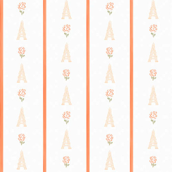 Papel de Parede Listrado - Bambine - BA0012 - Non-Woven (TNT)