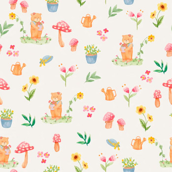 Papel de Parede Infantil - Bambine - BA0017 - Non-Woven (TNT)